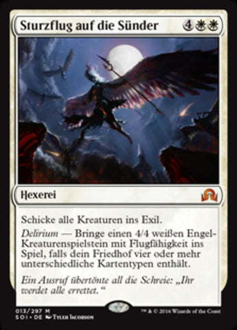 Descend upon the Sinful [Shadows over Innistrad] (German)