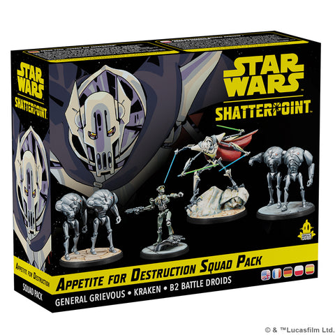 Star Wars: Shatterpoint - Appetite for Destruction - General Grievous Squad Pack