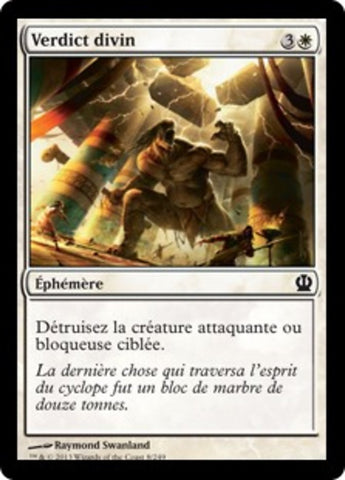 Divine Verdict [Theros] (French)