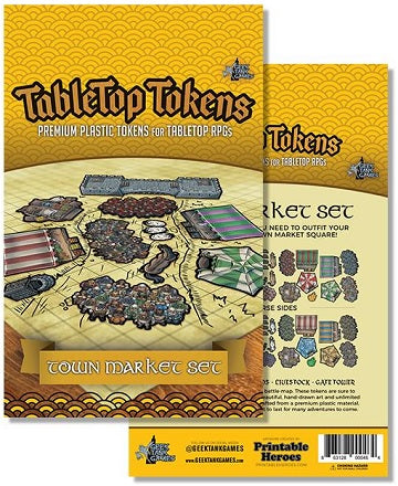 Tabletop Tokens: Town Market Set