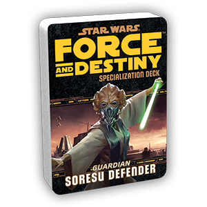 Star Wars: Force and Destiny Specialization Deck - Soresu Defender