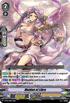 Maiden of Libra - V-BT05/019EN - RR